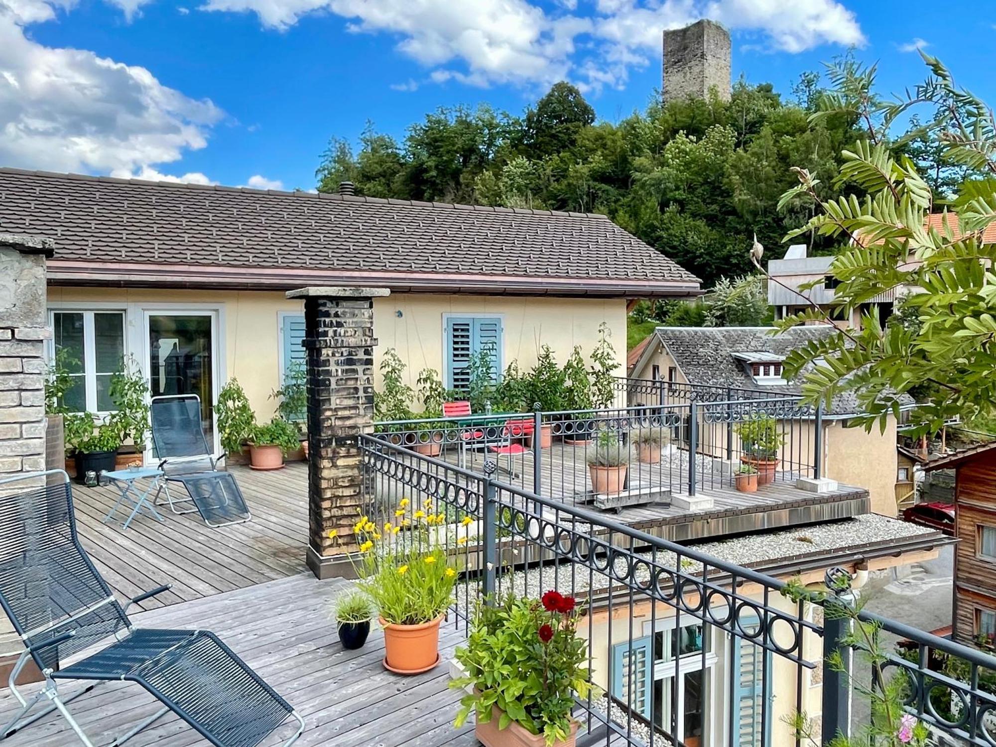 B&B La Scala Trin 外观 照片